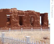 One of the ruins at Fort Union