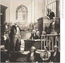 The trial of John Peter Zenger