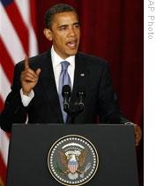 The president speaking in Cairo