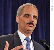 U.S. Attorney General Eric Holder, Jul 15, 2009