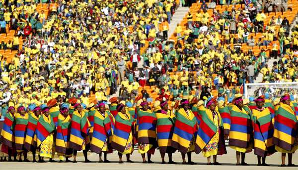 World Cup opening ceremony underway