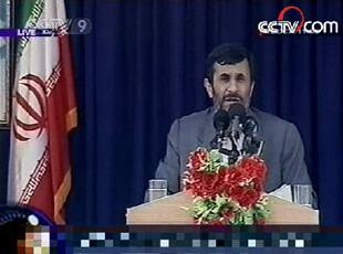 President&nbsp;Ahmadinejad&nbsp;said&nbsp;Iran&nbsp;would&nbsp;ignore&nbsp;calls&nbsp;by&nbsp;major&nbsp;powers&nbsp;to&nbsp;halt&nbsp;sensitive&nbsp;nuclear&nbsp;work&nbsp;that&nbsp;has&nbsp;led&nbsp;to&nbsp;two&nbsp;rounds&nbsp;of&nbsp;UN&nbsp;sanctions.(CCTV.com)