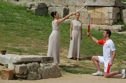 Olympic Flame begins 'Journey of Harmony'