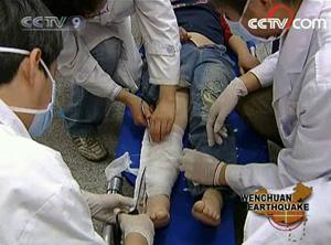 Victims&nbsp;listed&nbsp;as&nbsp;seriously&nbsp;injured&nbsp;by&nbsp;the&nbsp;Wenchuan&nbsp;earthquake&nbsp;are&nbsp;being&nbsp;relocated&nbsp;to&nbsp;Chengdu&nbsp;for&nbsp;further&nbsp;treatment.