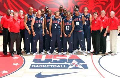 Members&nbsp;of&nbsp;2008&nbsp;U.S.&nbsp;Olympic&nbsp;Team&nbsp;for&nbsp;men's&nbsp;basketball&nbsp;pose&nbsp;during&nbsp;a&nbsp;fan&nbsp;celebration&nbsp;at&nbsp;Rockefeller&nbsp;Center&nbsp;in&nbsp;New&nbsp;York,&nbsp;the&nbsp;United&nbsp;States,&nbsp;June&nbsp;30,&nbsp;2008.(Xinhua/Hou&nbsp;Jun)