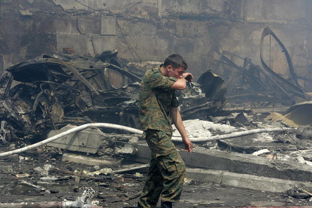 Suicide truck bomb kills at least 20 in Russia