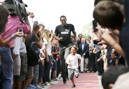 Hey, Usain, catch me if you can