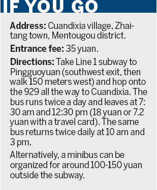 Step back in time at Cuandixia village