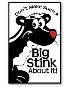 Make a big stink �󳳴���
